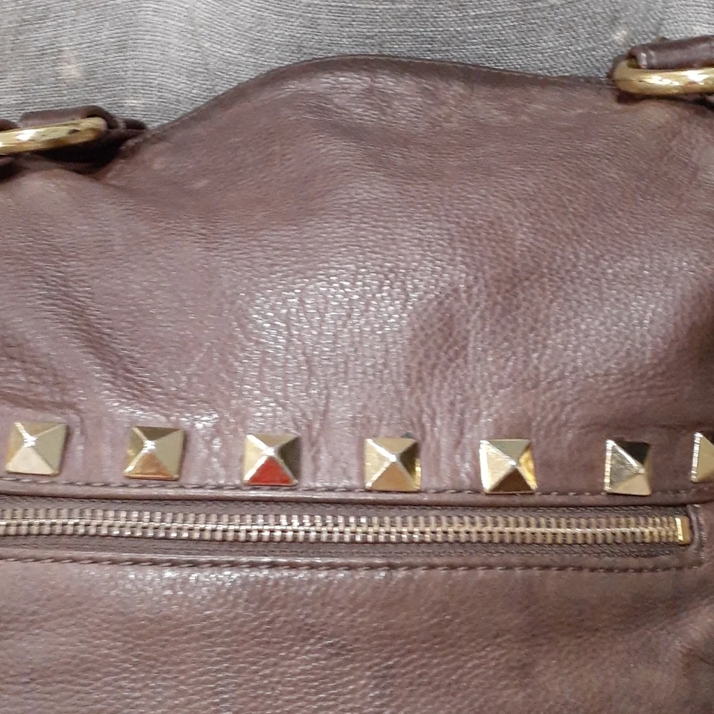 Cynthia Rowley brown  vegan leatherbrown s… - Picture 12 of 13